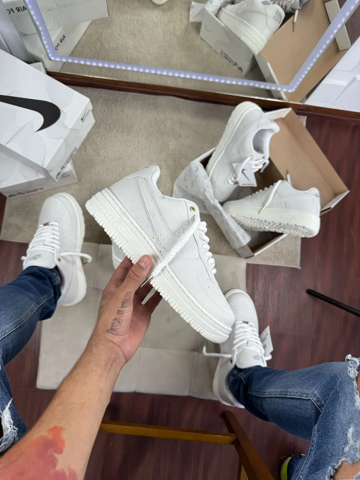 Nike Air Force Shadow Premium - Branco — foto principal
