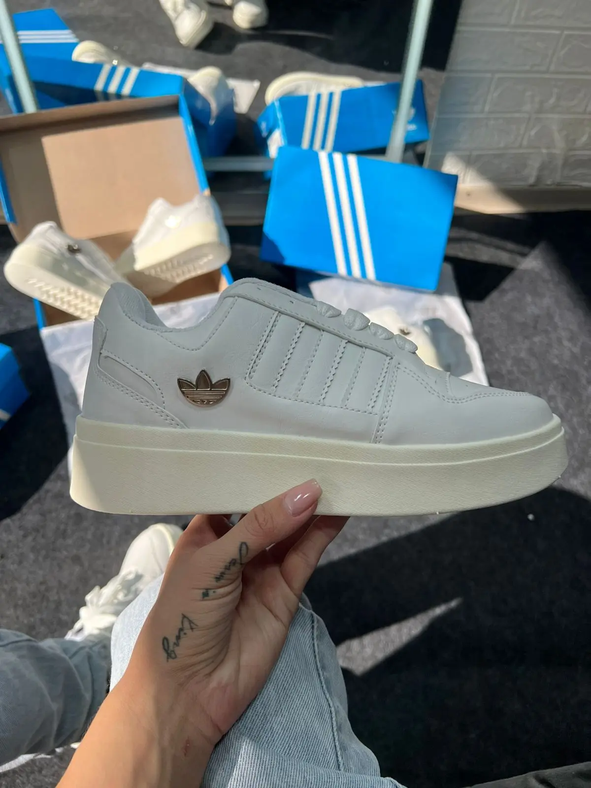 Adidas Fórum Bold Branco — foto principal
