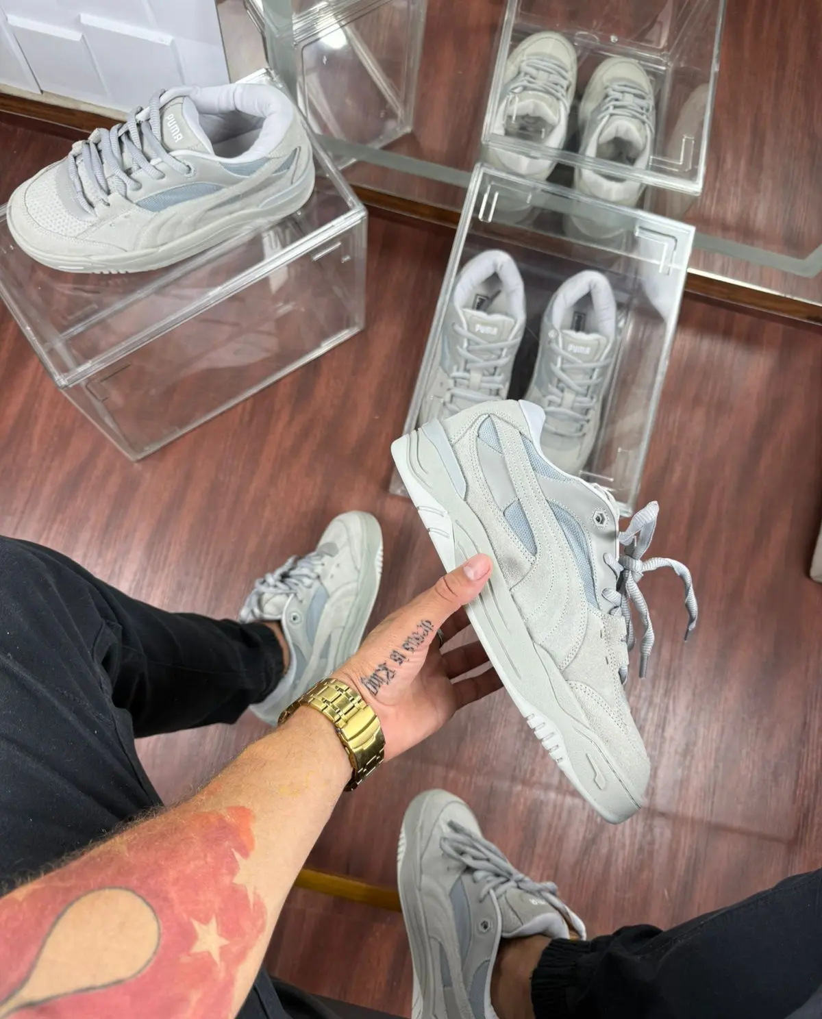 Puma 180 Premium - Cinza — foto principal
