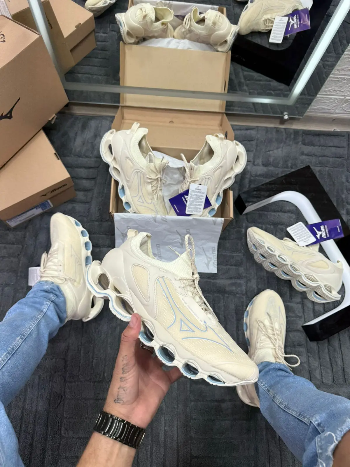 Mizuno Wave Prophecy 14 Baunilha — foto principal